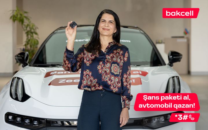 Bakcell abunəçisi 1 AZN-lə lüks avtomobil sahibi oldu!