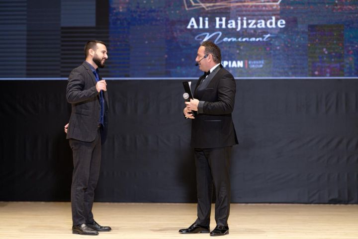 Əli Hacızadə “BEST OF CITY AWARDS 2025”də “İlin PR Mütəxəssisi” seçildi