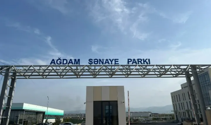 Ağdam Sənaye Parkı Sumqayıtdan sonra ikinci yerə yüksəlib