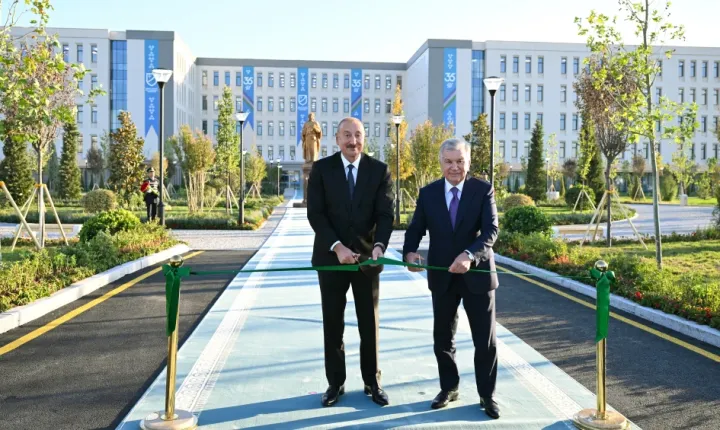 Daşkənddə Nizami Gəncəvi adına Milli Pedaqoji Universitetin açılışı olub