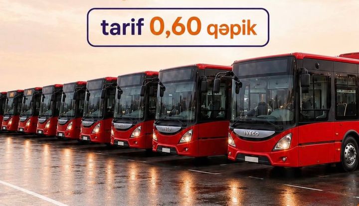 Bakıda 39 saylı marşrut xəttində avtobuslar yenilənir