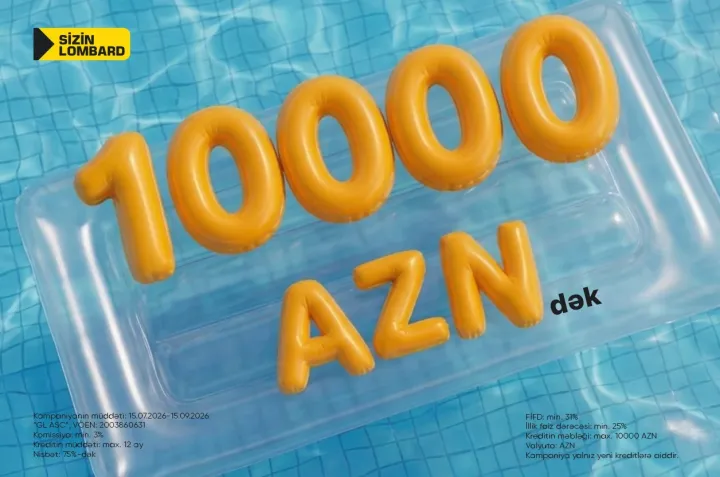 “Sizin Lombard”dan 75/25 “Şok yay” kampaniyası (®)
