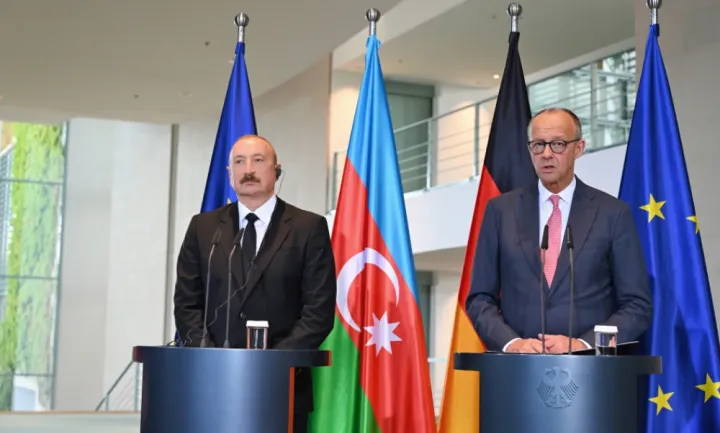 Kansler: Almaniya Azərbaycanla münasibətlərin genişləndirilməsinə ciddi yanaşır