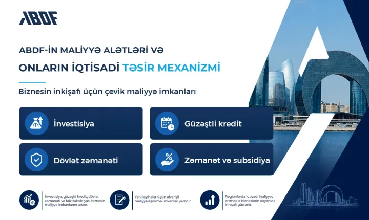 Biznesinin İnkişafı Fondunun maliyyə alətləri və iqtisadi təsir mexanizmi