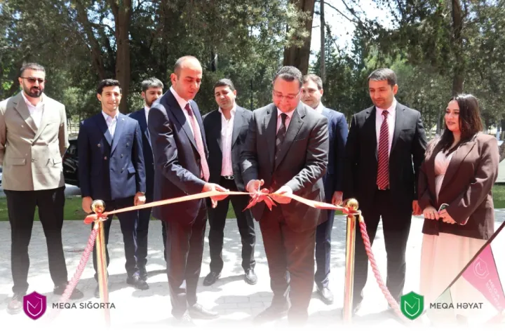 Meqa Sığorta Qrupunun Sumqayıt filialı istifadəyə verilib