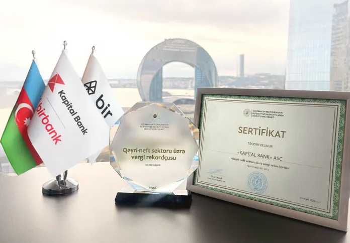 Kapital Bank qeyri-neft sektoru üzrə vergi rekordçusu ünvanını qoruyur
