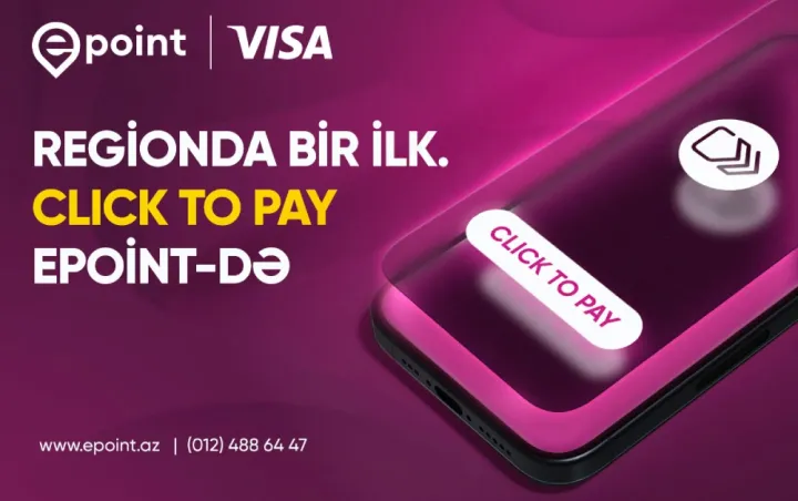 "Click to Pay with Visa" — "Epoint"də onlayn "checkout" üçün yeni standart