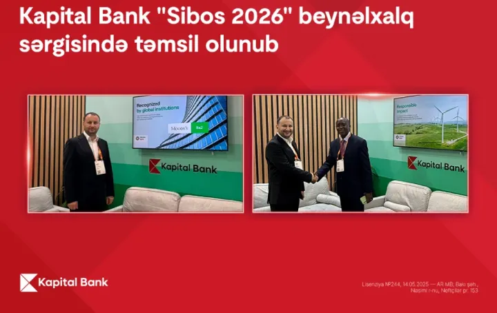 Kapital Bank nümayəndələri “Sibos 2026” çərçivəsində 30-dan çox işgüzar görüş keçirib ®