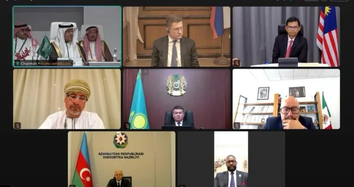 Azərbaycan OPEC+ iclasında neft bazarı üçün mühüm risklərə diqqət çəkib