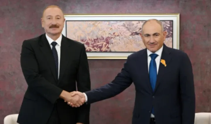 Əliyevin Paşinyan ilə görüşü keçirilib