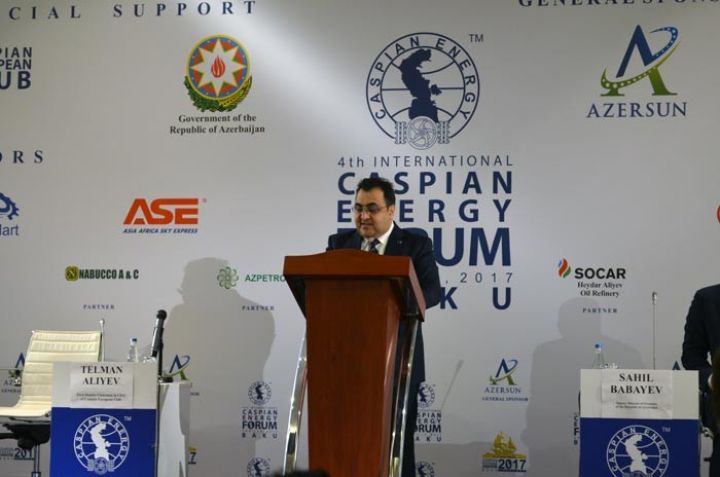 Bakıda "Caspian Energy Forum-2017" işə başlayıb - FOTOLAR