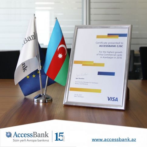 AccessBank mükafat aldı