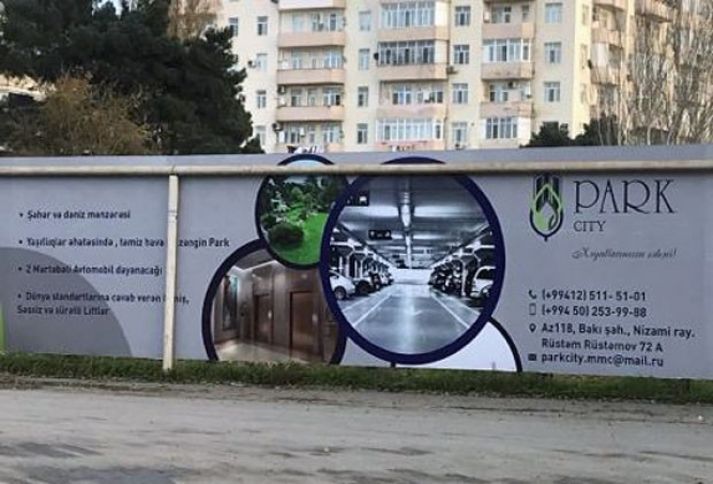 “Neftçilər” metrosunun beş addımlığında daha bir yaşayış kompleksinin tikintisinə başlandı
