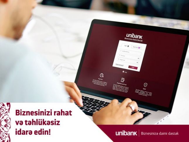 Unibank korporativ müştərilər üçün internet bankçılığı təkmilləşdirdi