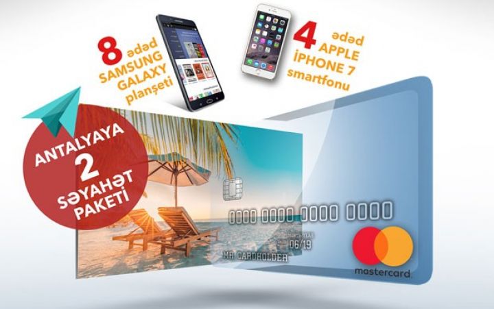 AccessBank Mastercard kart sahiblərini Antalyaya göndərir