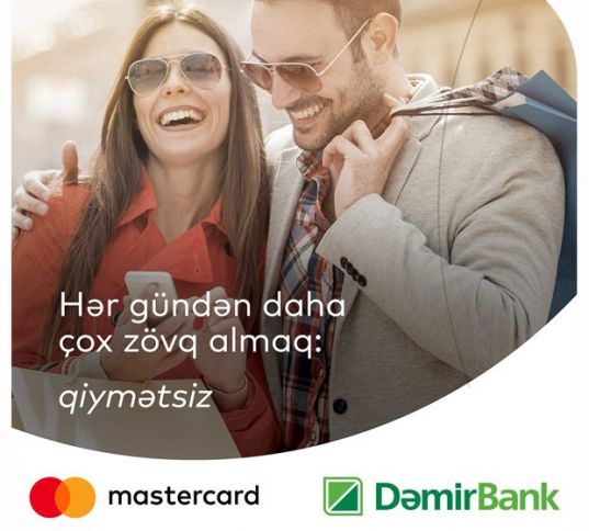 DəmirBank Mastercard kartları ilə eksklüziv endirimlər