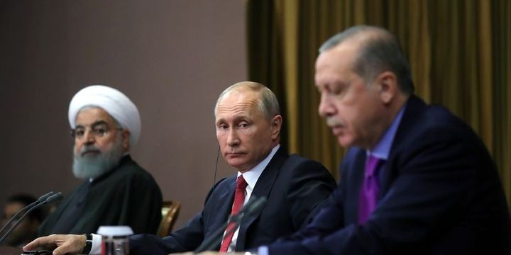 Ərdoğan-Putin-Ruhani görüşür, Lirə, Rial və Rubl dəyərdən düşür