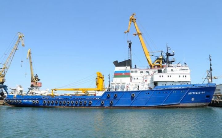 Neft-qaz layihələrində mühüm rol oynayan gəmi əsaslı təmir olunub