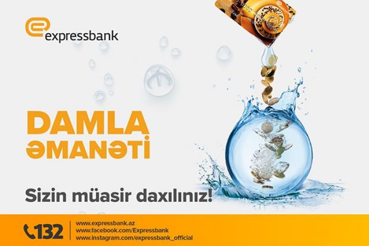 Expressbank “Damla depoziti”ni təqdim edir - YENİ İLDƏ YENİ XİDMƏT