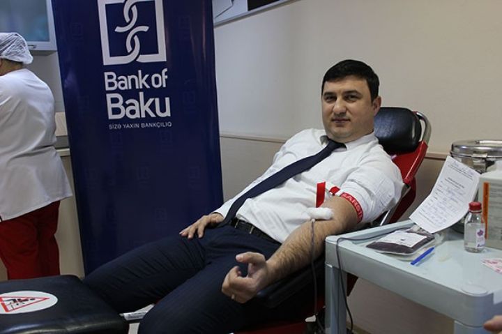 Bank of Baku-da qanvermə aksiyası keçirilib!