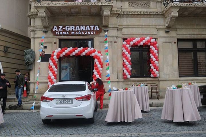 "Az-Granata" 87-ci firma mağazasını açdı - ÜNVAN
