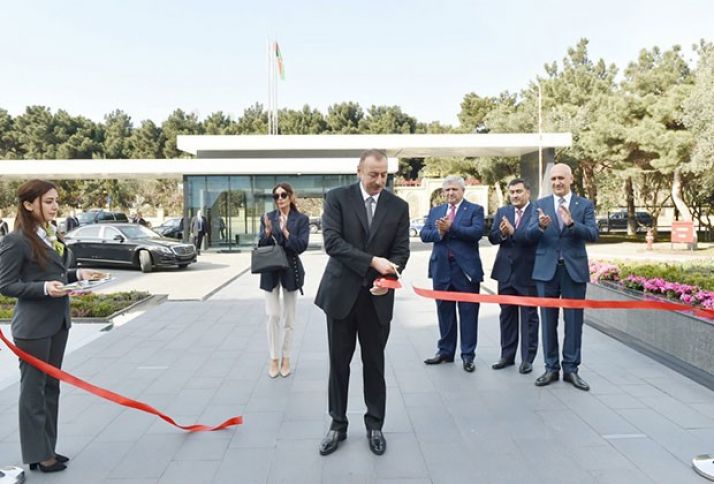 İlham Əliyev Beynəlxalq Hospitalın açılışında!
