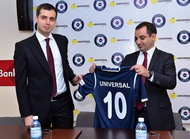 "Universal Pro" və “Sumqayıt" FK əməkdaşlıq müqaviləsi imzalayıb
