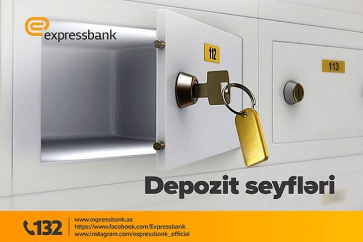 Expressbank-dan yeni depozit qutuları xidməti