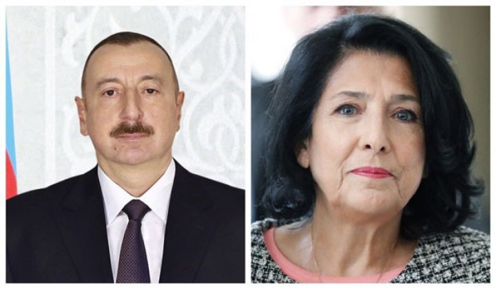 İlham Əliyev Gürcüstanın yeni Prezidentini təbrik etdi
