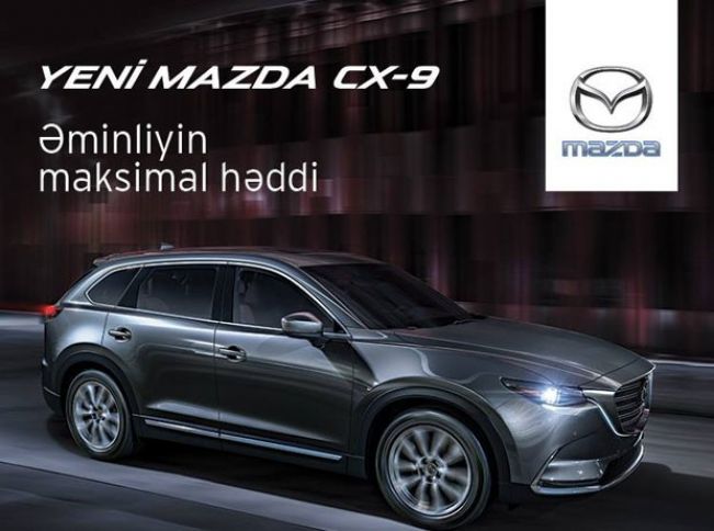 Yeni Mazda CX-9 satışda!