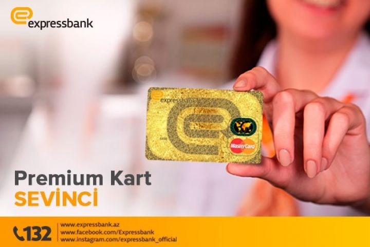 Expressbank-dan müştərilərə premium kart sevinci