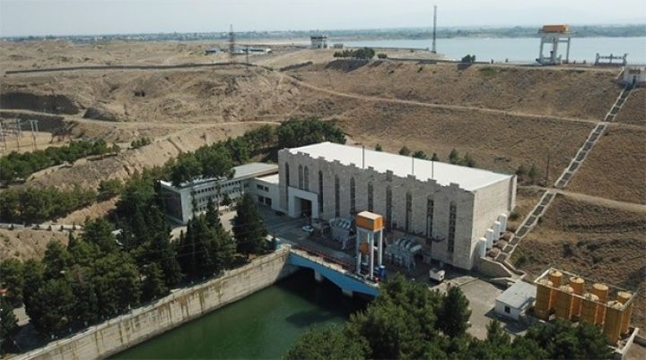Azərbaycanın ikinci böyük su elektrik stansiyasında təmir işlərinə başlanılıb