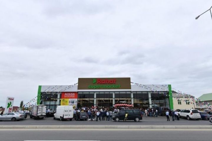 Nəhəng "RAHAT" supermarket açıldı