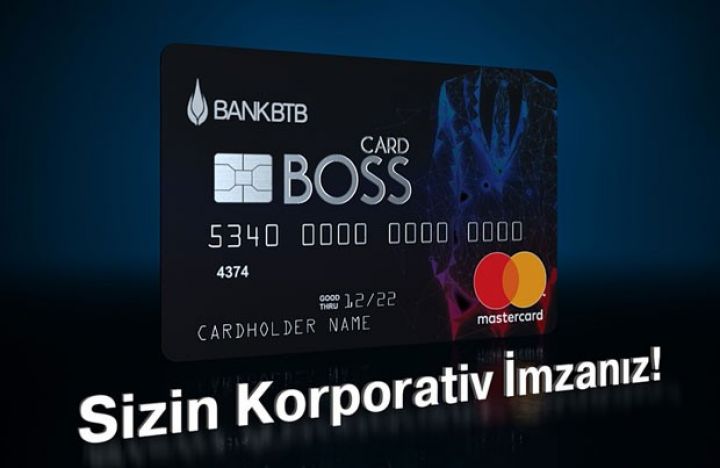Bank BTB yeni biznes kartı təqdim edir - BOSS