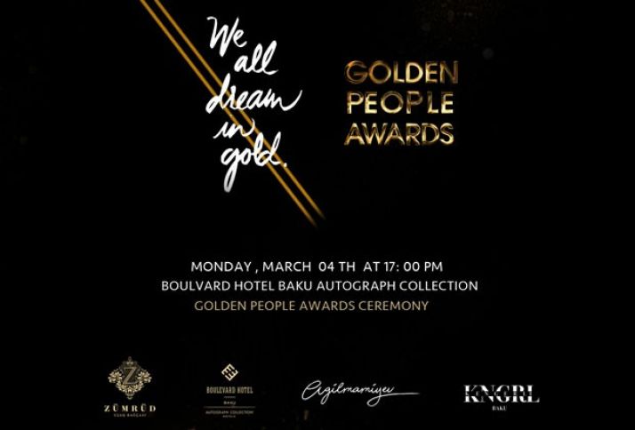 “Golden People Awards”ın keçriləcəyi tarix açıqlandı