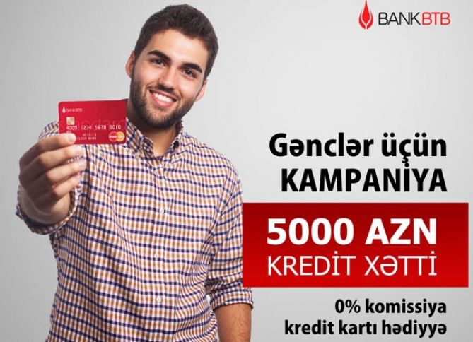 “Bank BTB”dən 2 fevral - Gənclər gününə özəl KAMPANİYA