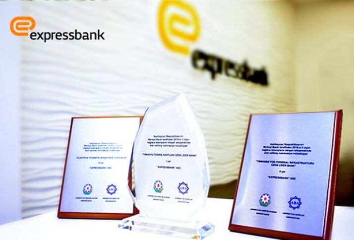 Expressbank Təmassız ödəniş kartları üzrə lider bank elan edildi