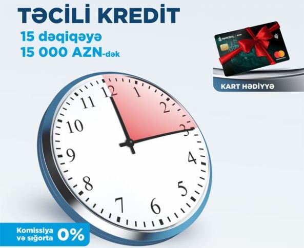 NIKOIL Bank-dan mühüm ehtiyaclara Təcili kredit