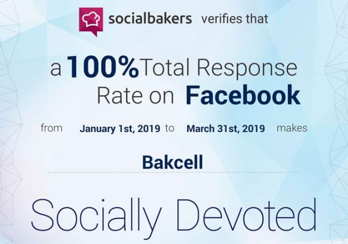 Bakcell “Facebook” üzərindən müraciətlərin cavablandırılmasında yüksək nəticə göstərib  