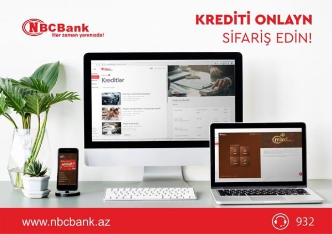 “NBCBank”-dan endirimli onlayn kredit sifarişi