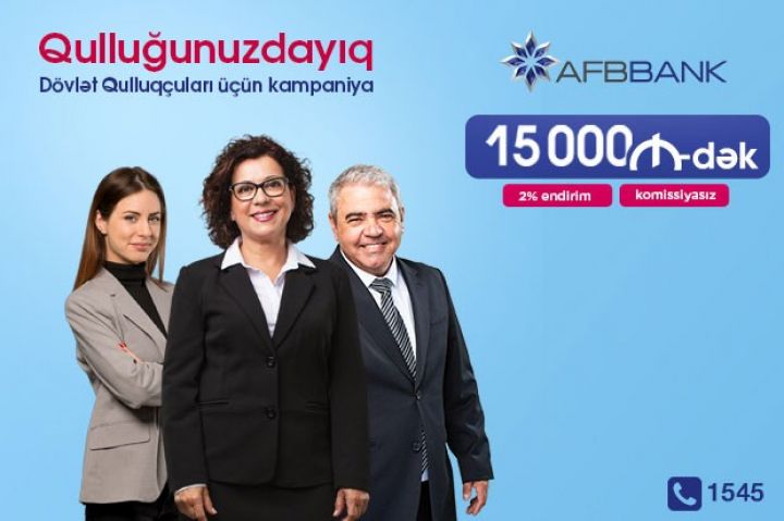 “AFB Bank”-dan “Dövlət qulluğu” kampaniyası
