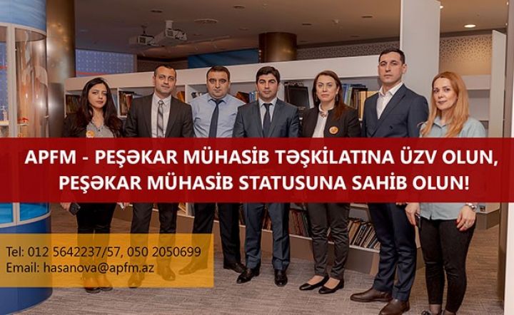 APFM rəsmi olaraq Peşəkar Mühasib Təşkilatı statusuna layiq görülüb