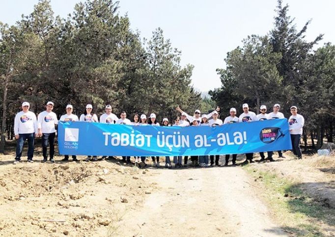 “Gilan Holding” World Cleanup Day hərəkatına qoşulub