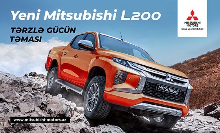 Yeni Mitsubishi L200 pikapının satışları başlayır
