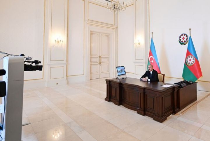İlham Əliyev “Euronews” televiziyasına müsahibə verib