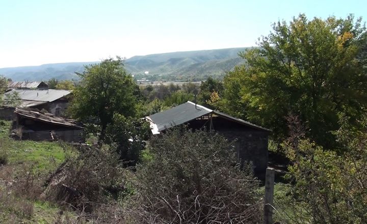 Qubadlı rayonunun işğaldan azad olunan kəndlərindən görüntülər - VİDEO