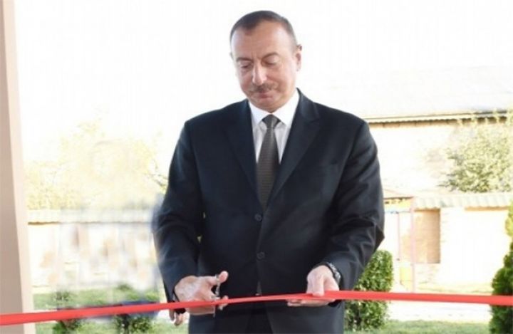 Prezident "Dübəndi"nin açılışında- YENİLƏNİB