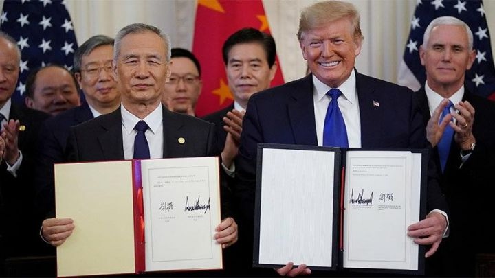 ABŞ və Çin arasında ticarət razılaşması imzalandı