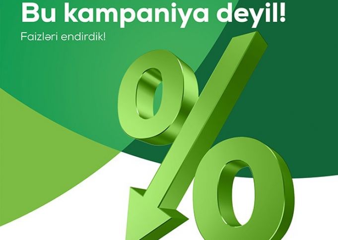 "Rabitəbank"dan nağd pul krediti artıq 16%!