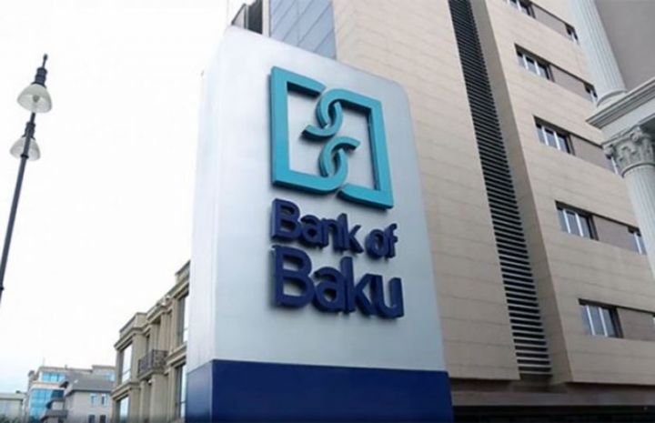 "Bank of Baku"nun kredit portfeli 160 milyon manatdan çox artıb